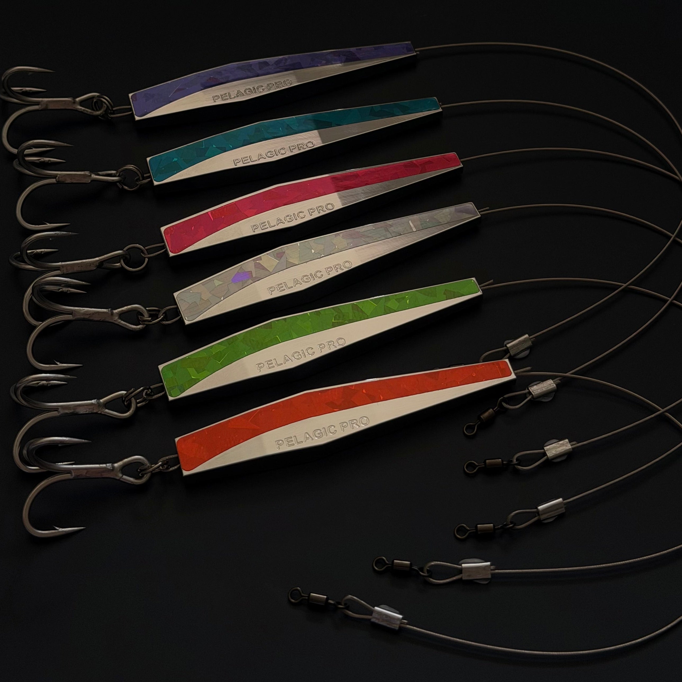 The Ultimate 6-Colour Collection – Upgraded with Owner ST-66 Hooks